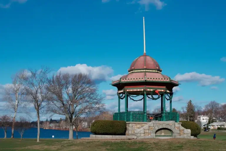 Wakefield MA stock photo